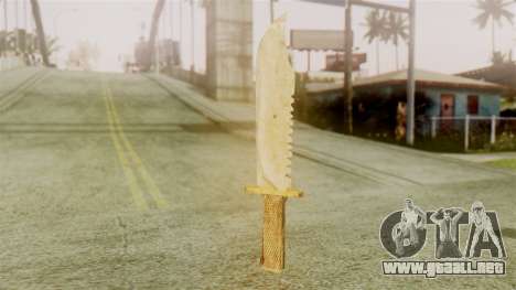 Red Dead Redemption Knife Legendary Assasin para GTA San Andreas