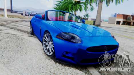 Jaguar XKR-S 2011 Cabrio para GTA San Andreas