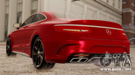 Mercedes-Benz S63 Coupe para GTA San Andreas