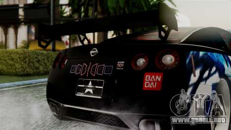 Nissan GT-R R35 Black Rock Shooter Itasha para GTA San Andreas