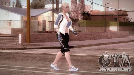 Endurance Cassie Cage from Mortal Kombat X para GTA San Andreas