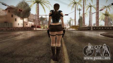Well Armed Lara Croft para GTA San Andreas