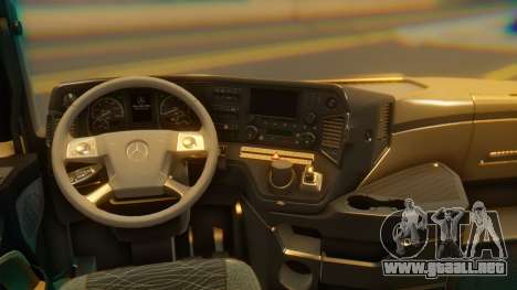 Mercedes-Benz Actros MP4 Stream Space Black para GTA San Andreas