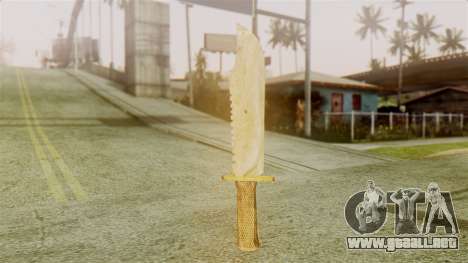 Red Dead Redemption Knife Legendary Assasin para GTA San Andreas