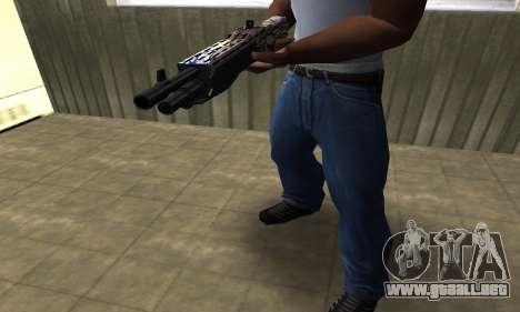 Brown Combat Shotgun para GTA San Andreas