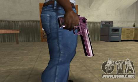 Purple Deagle para GTA San Andreas