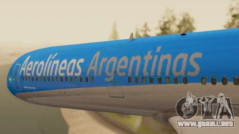 Boening 737 Argentina Airlines para GTA San Andreas