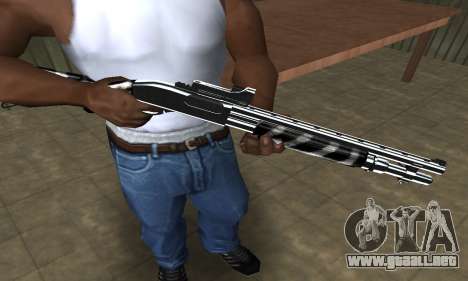 Two Lines Shotgun para GTA San Andreas