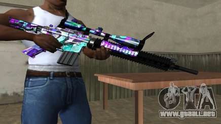 Automatic Sniper Rifle para GTA San Andreas
