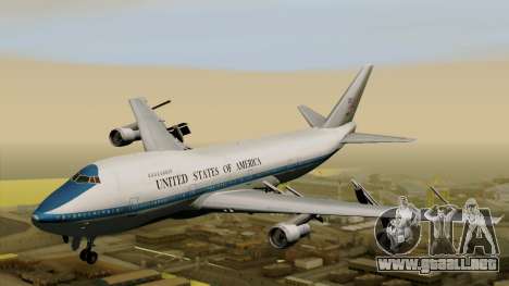 Boeing 747 E-4B para GTA San Andreas