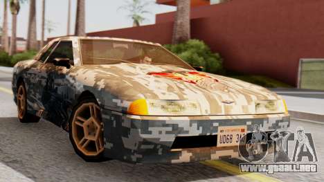 Elegy Contract Wars U.S.E.C Vinyl para GTA San Andreas