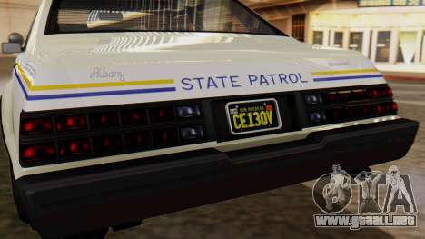 GTA 5 Albany Esperanto Police Roadcruiser para GTA San Andreas