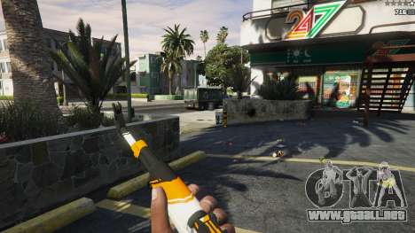 GTA 5 AK47 - Asiimov Edition