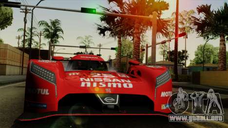 Nissan GTR LM LMP1 2015 para GTA San Andreas