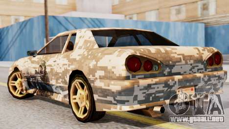 Elegy Contract Wars U.S.E.C Vinyl para GTA San Andreas