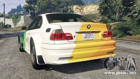 BMW M3 GTR E46 PJ1