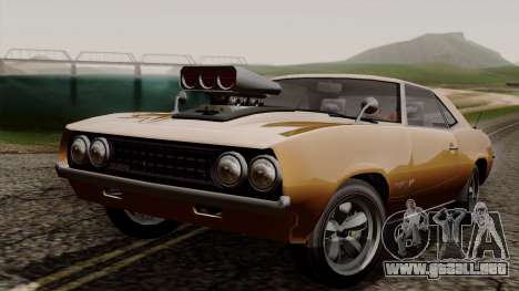 GTA 5 Declasse Vigero para GTA San Andreas