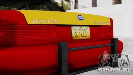 Dolton Broadwing Taxi para GTA San Andreas
