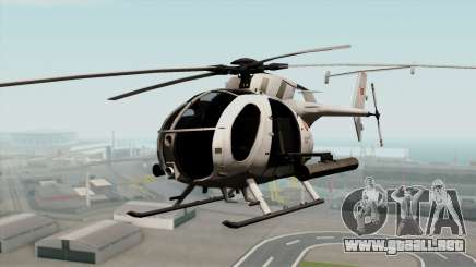 AH-6J Little Bird para GTA San Andreas