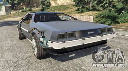 DeLorean DMC-12 Back To The Future v0.1 para GTA 5
