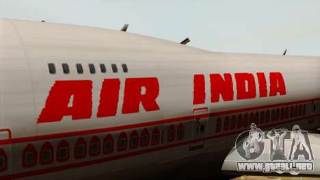 Boeing 747-237B Air India Flight 182 para GTA San Andreas