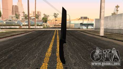 Nuevo cuchillo para GTA San Andreas