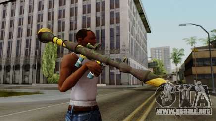 Brasileiro Rocket Launcher v2 para GTA San Andreas