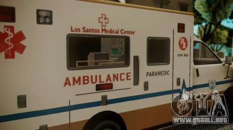 GTA 5 Brute Ambulance IVF para GTA San Andreas