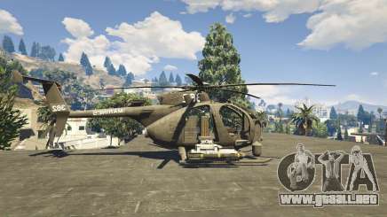 MH-6/AH-6 Little Bird Marine para GTA 5