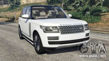Range Rover Vogue 2013 v1.2 para GTA 5