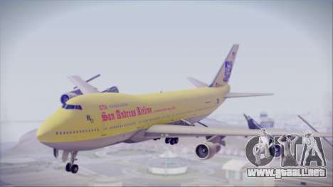 Boeing 747-200 GTA SA Airline para GTA San Andreas