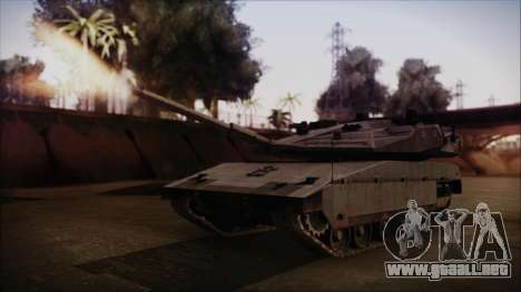 M2A1 Slammer Tank para GTA San Andreas