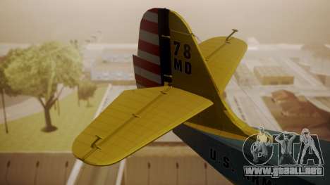 Grumman G-21 Goose N130FB para GTA San Andreas