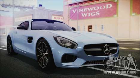 Mercedes-Benz AMG GT 2016 para GTA San Andreas