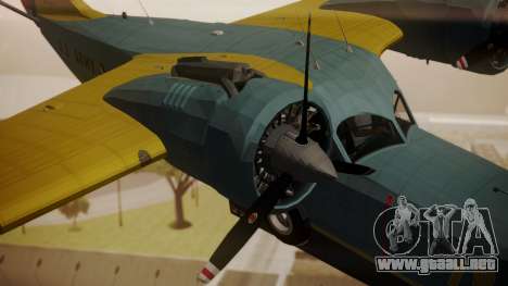 Grumman G-21 Goose N130FB para GTA San Andreas