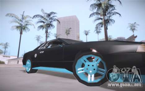 Elegy DRIFT KING GT-1 (Stok wheels) para GTA San Andreas
