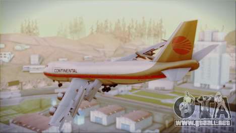 Boeing 747-200 Continental Airlines Red Meatball para GTA San Andreas