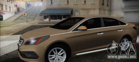 Tri City Hyundai >> Hyundai Sonata 2015 para GTA San Andreas Tri City Hyundai >> Hyundai Sonata 2015 para GTA San Andreas