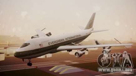 Boeing 747-200 Evergreen International Airlines para GTA San Andreas