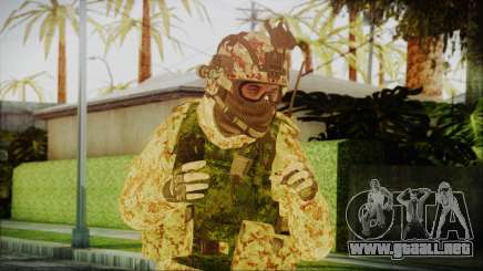 MW2 Russian Airborne Troop Desert Camo v3 para GTA San Andreas