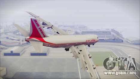 Boeing 747-237Bs Air India Emperor Ashoka para GTA San Andreas