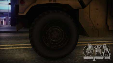 HMMWV Patriot para GTA San Andreas