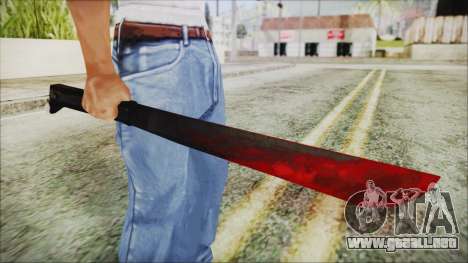 Jason Voorhes Weapon para GTA San Andreas