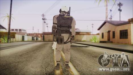 XOF Soldier (Metal Gear Solid V Ground Zeroes) para GTA San Andreas