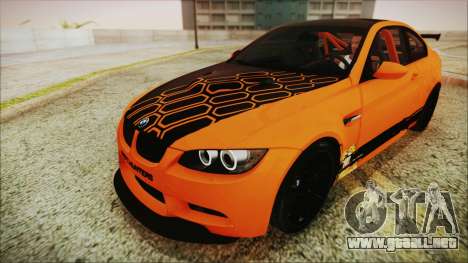 BMW M3 GTS 2011 HQLM para GTA San Andreas