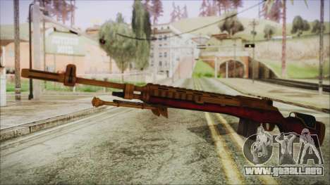 Xmas M14 para GTA San Andreas