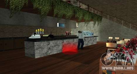 Italian bar Gangstaro in Los Santos para GTA San Andreas