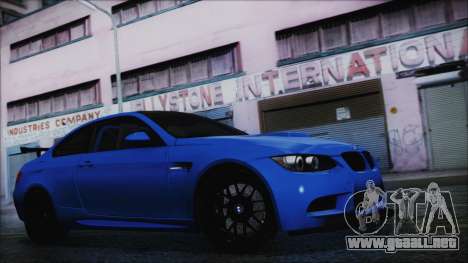 BMW M3 GTS 2011 HQLM para GTA San Andreas