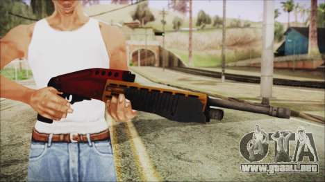 Xmas SPAS-12 para GTA San Andreas