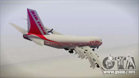 Boeing 747-237Bs Air India Emperor Shahjehan para GTA San Andreas